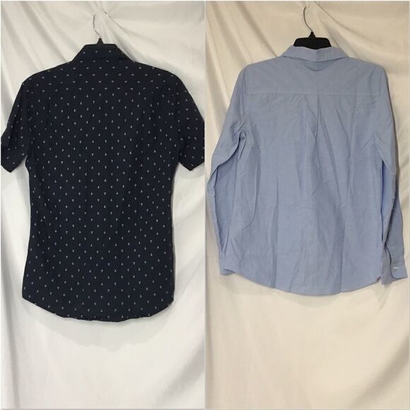 Lot of 2 Cotton Button Down Shirts NWOT C3 - Picture 6 of 6